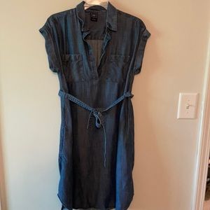 Gap Denim Maternity Shirt Dress